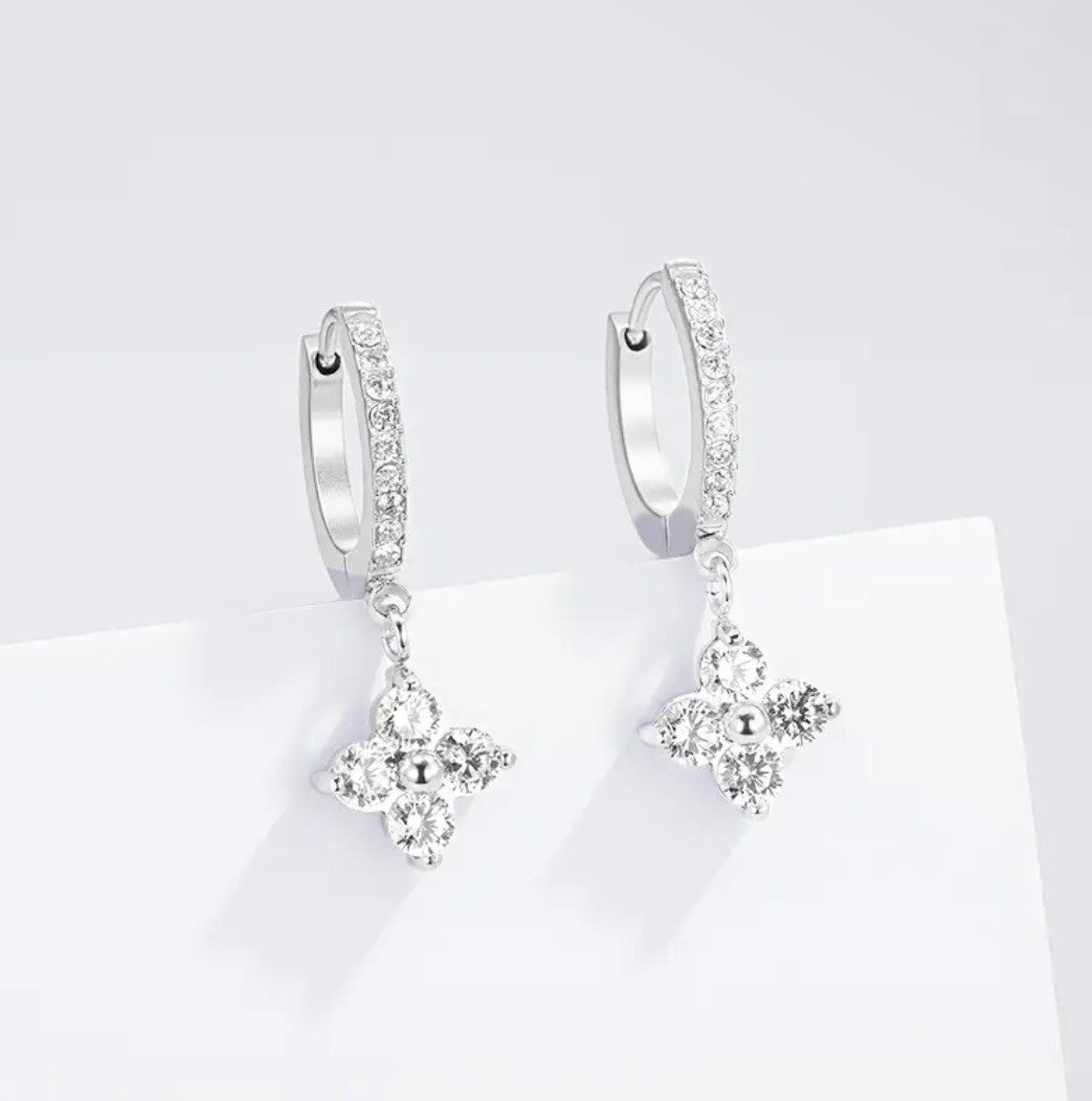 Boucles d'oreille trefles