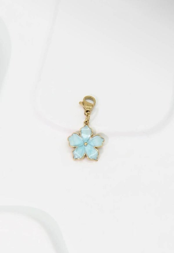 Charm Fleur Bleu
