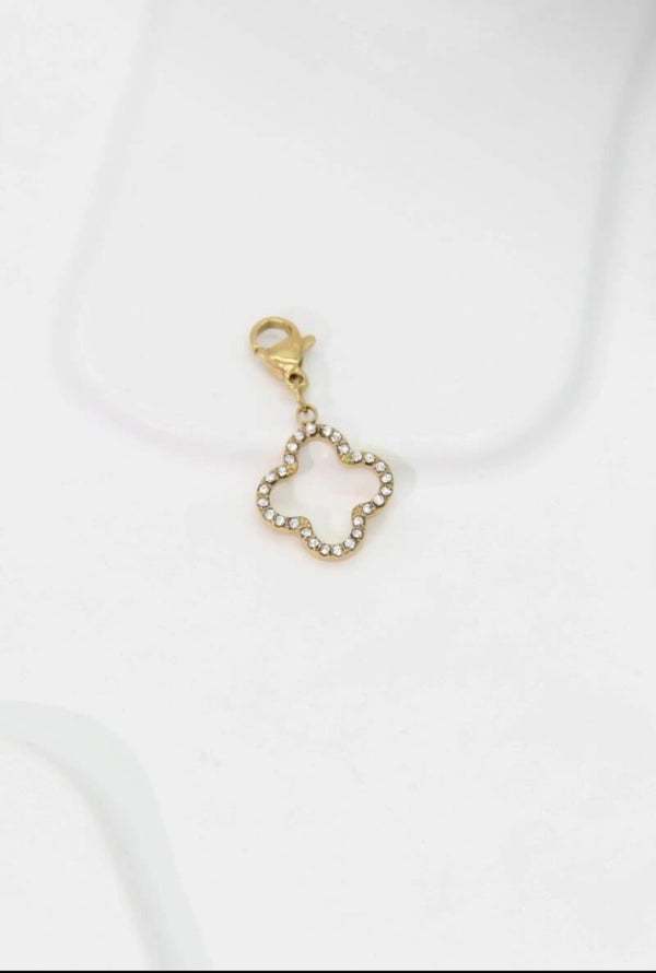 Charm Trefle Zircon