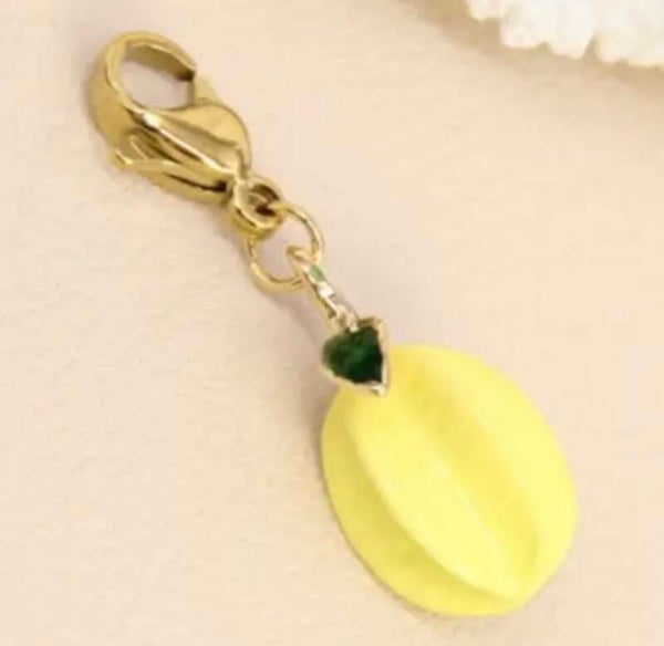 Charm citron en verre