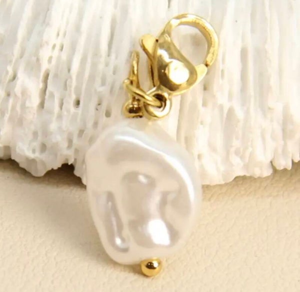 Charm perle nacré