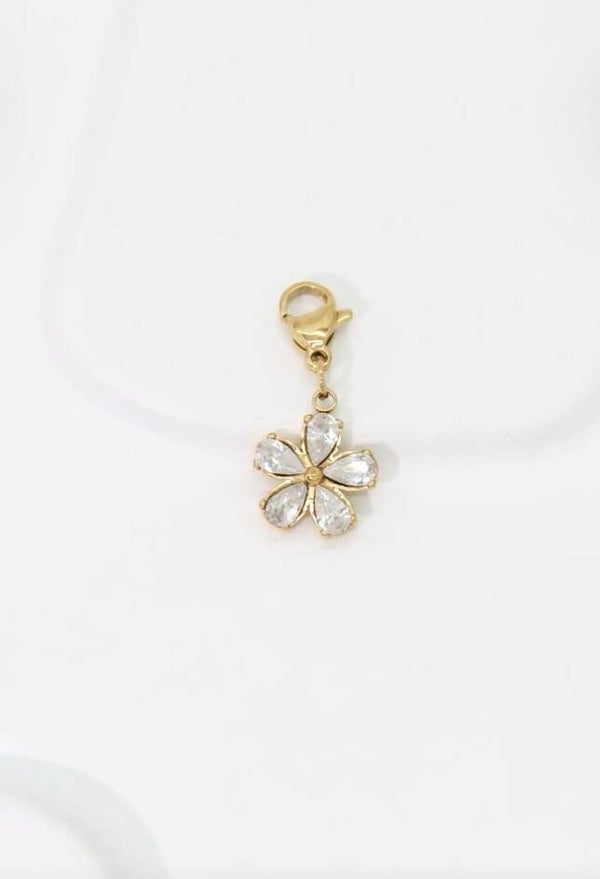 charm Fleur en Zircon 2