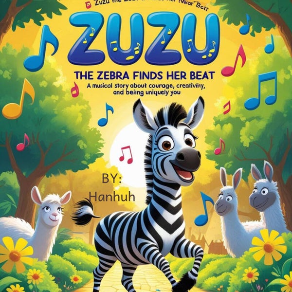 Zuzu The Zebra Finds Her Beat: A Musical Story About Courage, Creativity, and Being Uniquely You.