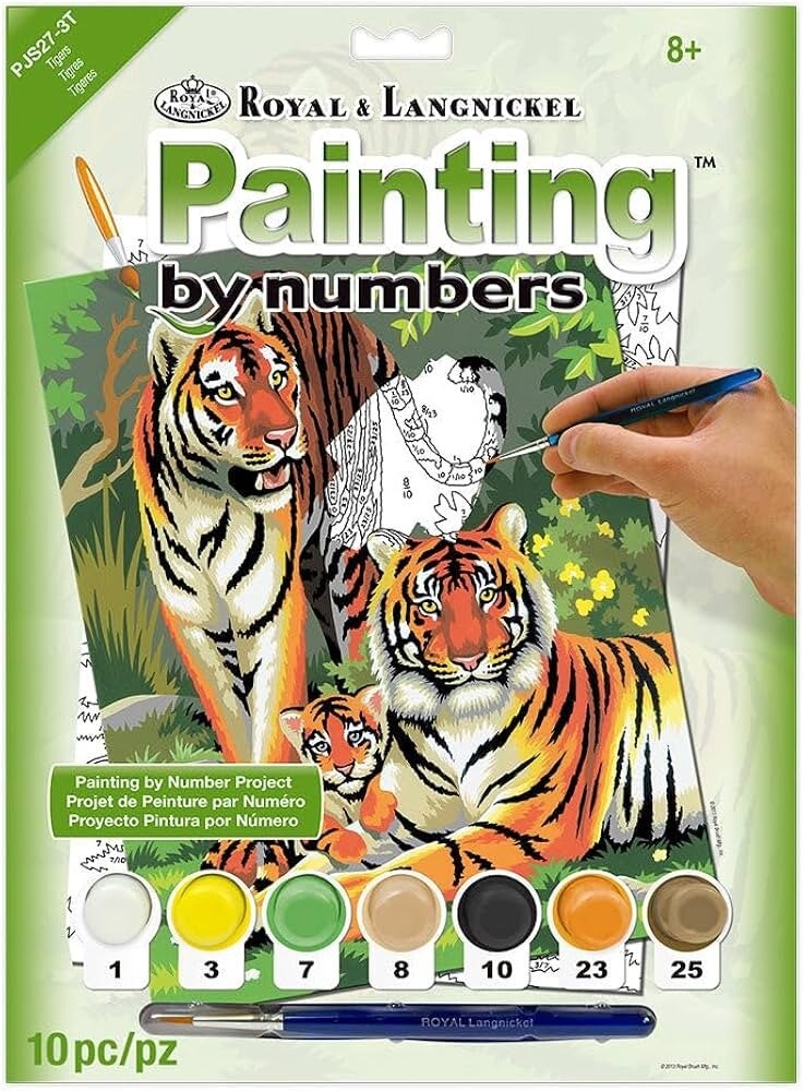 royal & langnickel painting by numbers