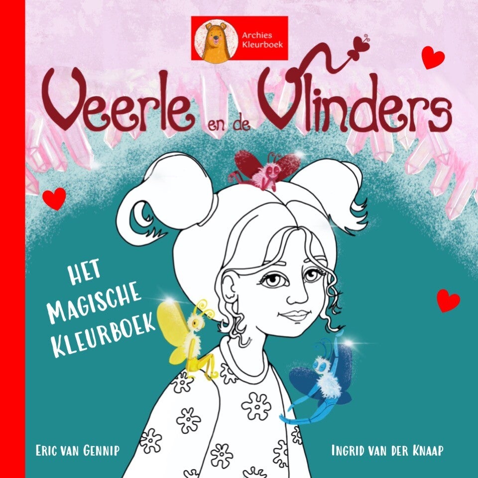 Veerle en de Vlinders, het magische kleurboek