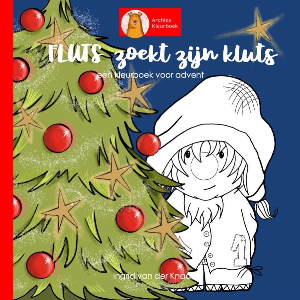 Fluts zoekt zijn kluts, kleurboek
