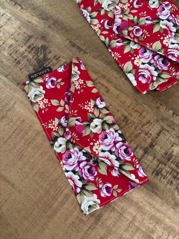 Etui - flowers pink