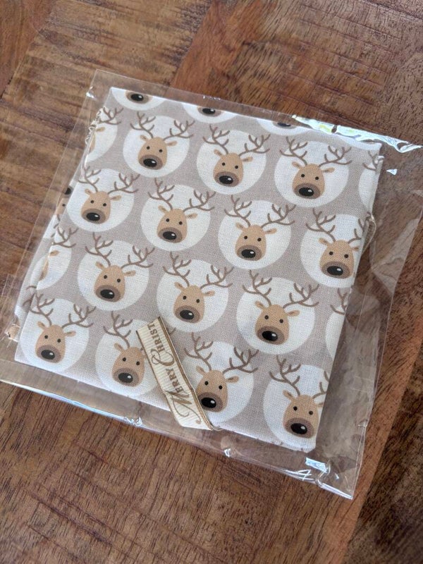 Kerst - wijncadeau verpakking Happy deer