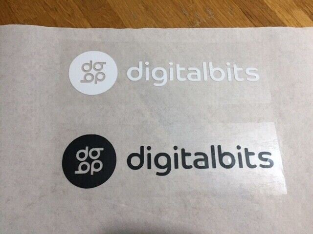 DIGITALBITS PATCH FLOCAGE PUBLICITAIRE - 12.5 CM PAR 3 CM