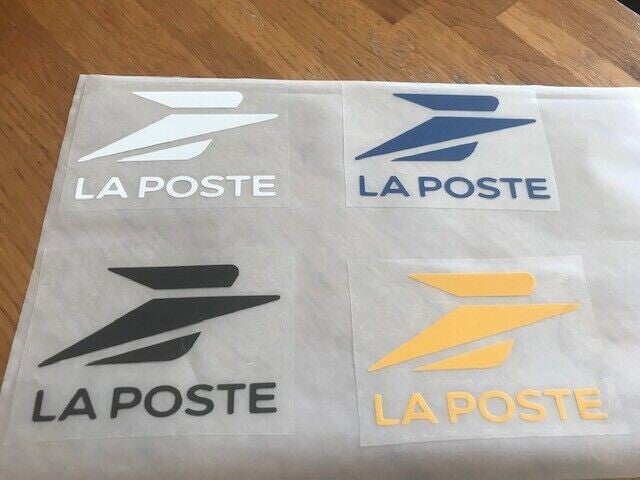 LA POSTE PATCH FLOCAGE PUBLICITAIRE-- 7.3 CM PAR 5 CM