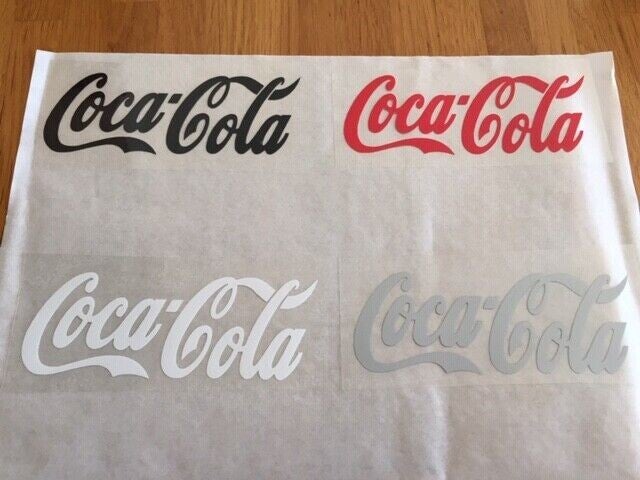 COCA COLA PATCH FLOCAGE PUBLICITAIRE - PETIT MODÈLE - 9.6 CM PAR 3.7 CM