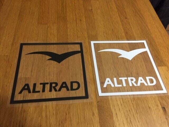 ALTRAD PATCH FLOCAGE PUBLICITAIRE - 11 CM PAR 11 CM