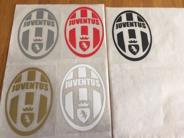 JUVENTUS LOGO PATCH FLOCAGE - 7 CM PAR 10 CM