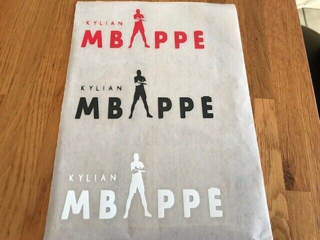 KYLIAN MBAPPÉ PATCH FLOCAGE FOOT - 12 CM PAR 5 CM