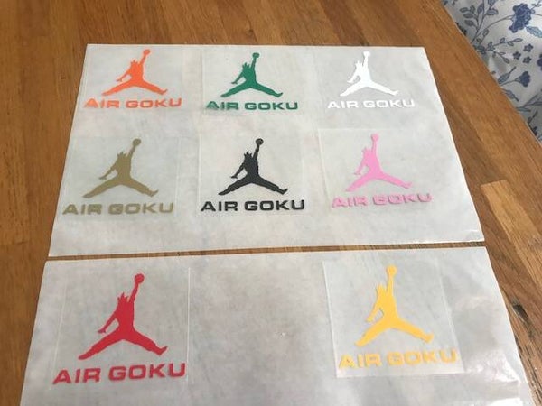 AIR GOKU PATCH FLOCAGE HUMOUR - 6 CM PAR 5 CM