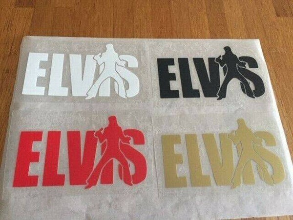 ELVIS PRESLEY PATCH FLOCAGE- PETIT MODÈLE - 10 CM PAR 6 CM