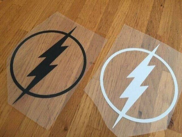 FLASH PATCH FLOCAGE LOGO - DIAMÈTRE 11.5 CM - LONGUEUR 15 CM