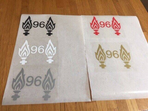 HILLSBOROUGH COMMEMORATION 96 LIVERPOOL PATCH FLOCAGE - 8.5 CM PAR 6.5 CM