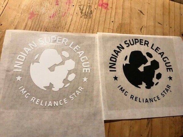 INDIAN SUPER LEAGUE FOOTBALL PRO PATCH FLOCAGE LOGO - 9.5 CM