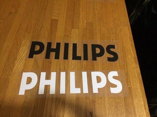 PHILIPS PATCH FLOCAGE PUBLICITAIRE - 21 CM PAR 5 CM