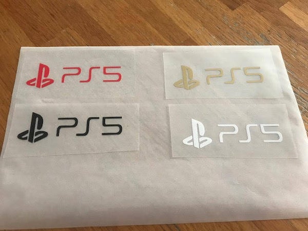 PLAYSTATION 5 PS5 PATCH FLOCAGE PETIT FORMAT  - 8 CM PAR 2.5 CM