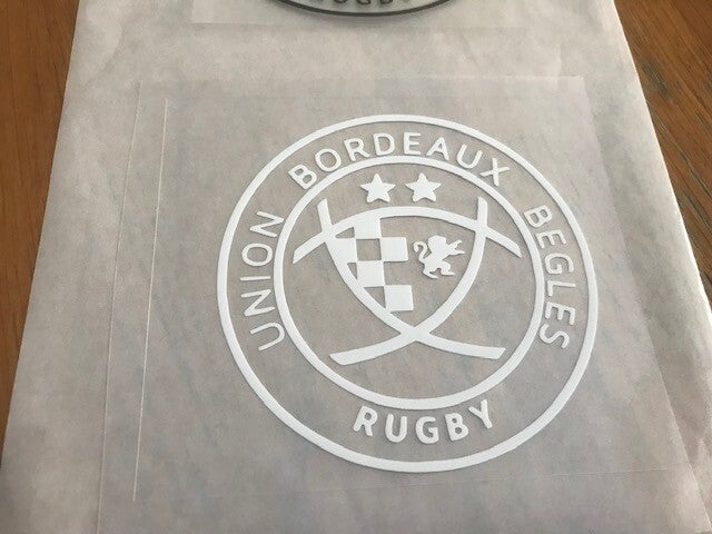 UBB - 2 ETOILES CHAMPIONS EUROPE 2026 PATCH FLOCAGE RUGBY LOGO CLUB - 9 CM