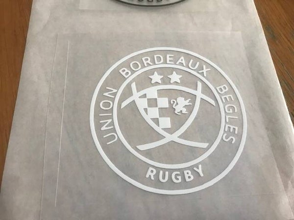 UBB - 2 ETOILES CHAMPIONS EUROPE 2026 PATCH FLOCAGE RUGBY LOGO CLUB - 9 CM