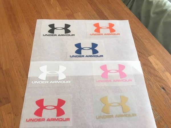 UNDER ARMOUR PATCH FLOCAGE THERMO - 7.5 CM PAR 4 CM