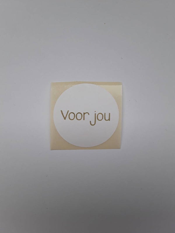 Voor jou stickers