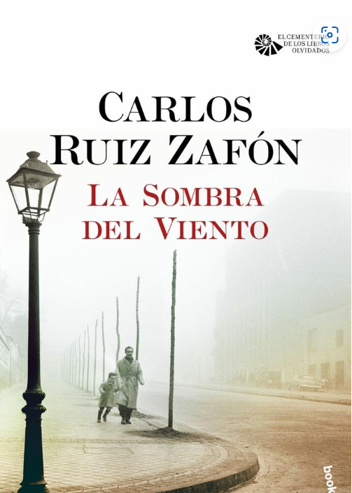 La Sombra del Viento de Carlos Ruiz Zafon