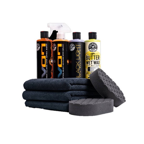 Black Car Care Kit