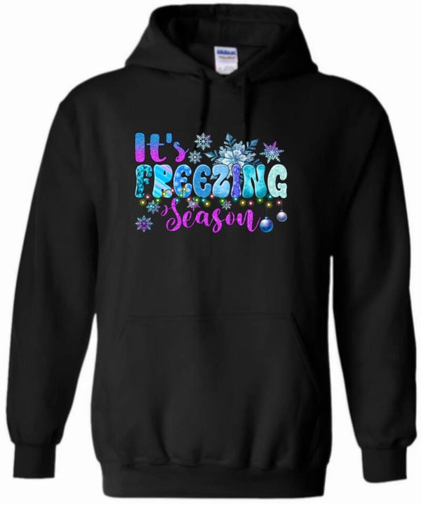 It’s freezing season hoodie