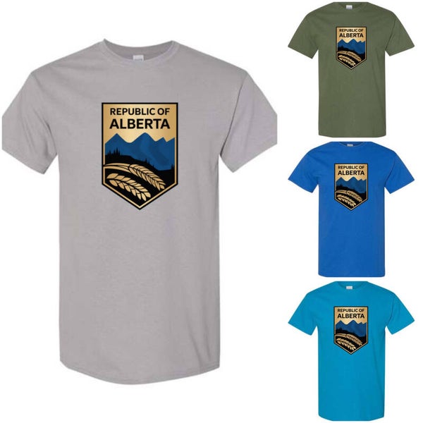 Republic of Alberta t shirt
