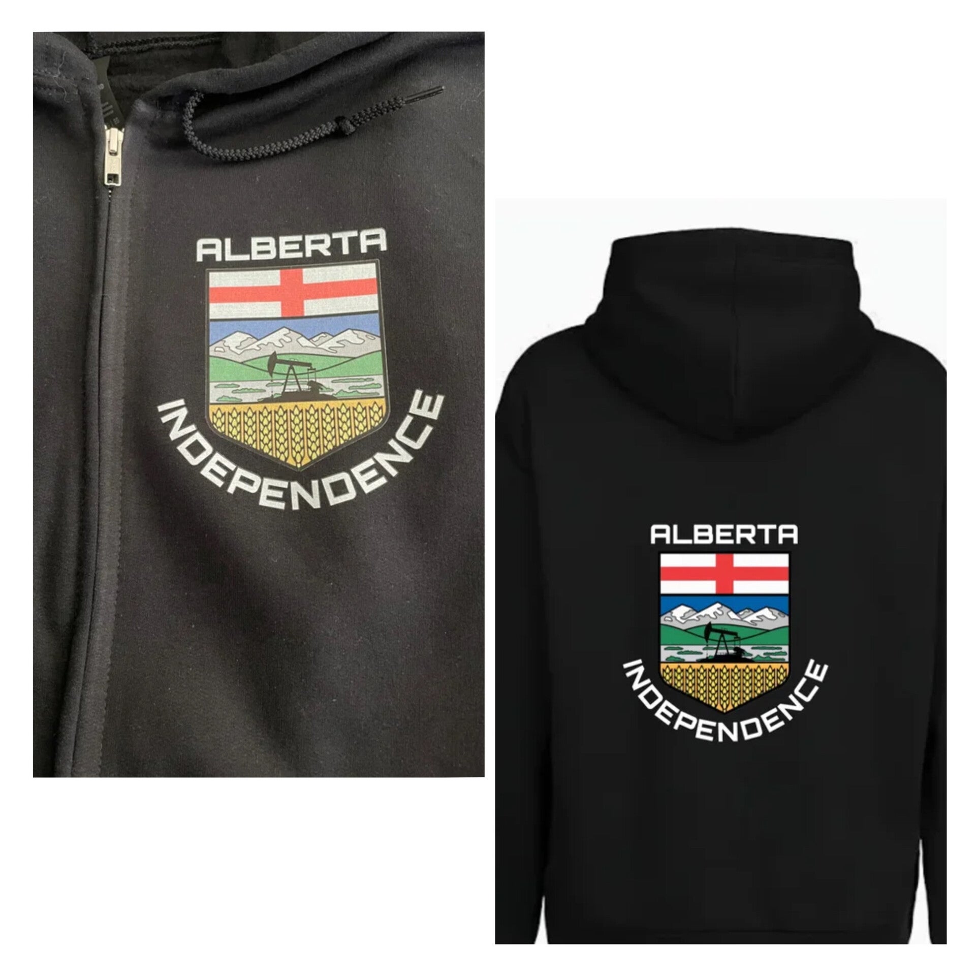 Alberta Independence 1 zip up