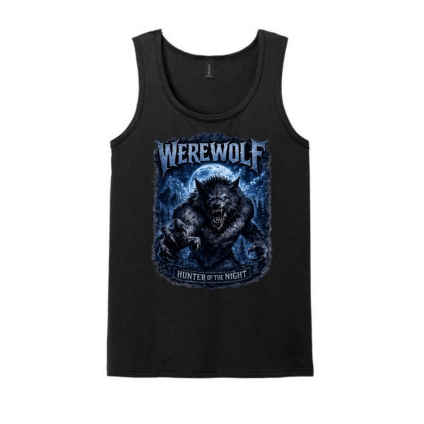 Werewolf blue Tank top
