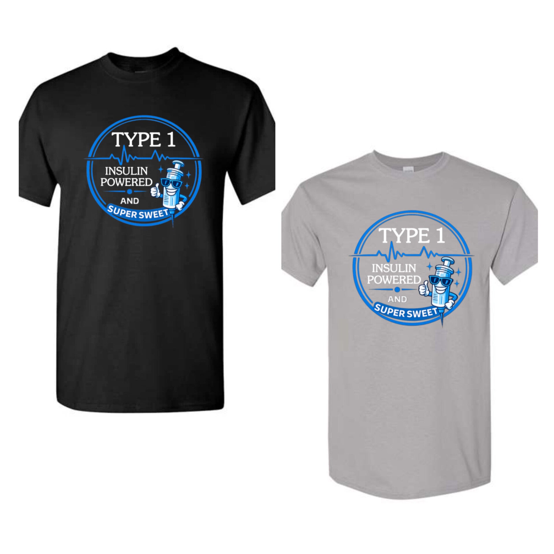 Powered by insulin t shirt