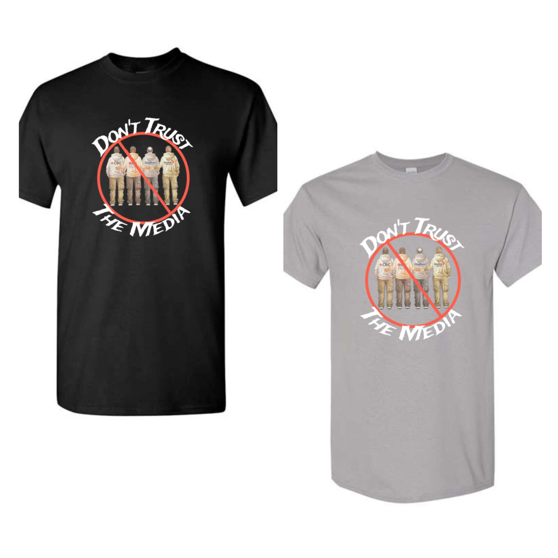 Don’t trust the media t shirt