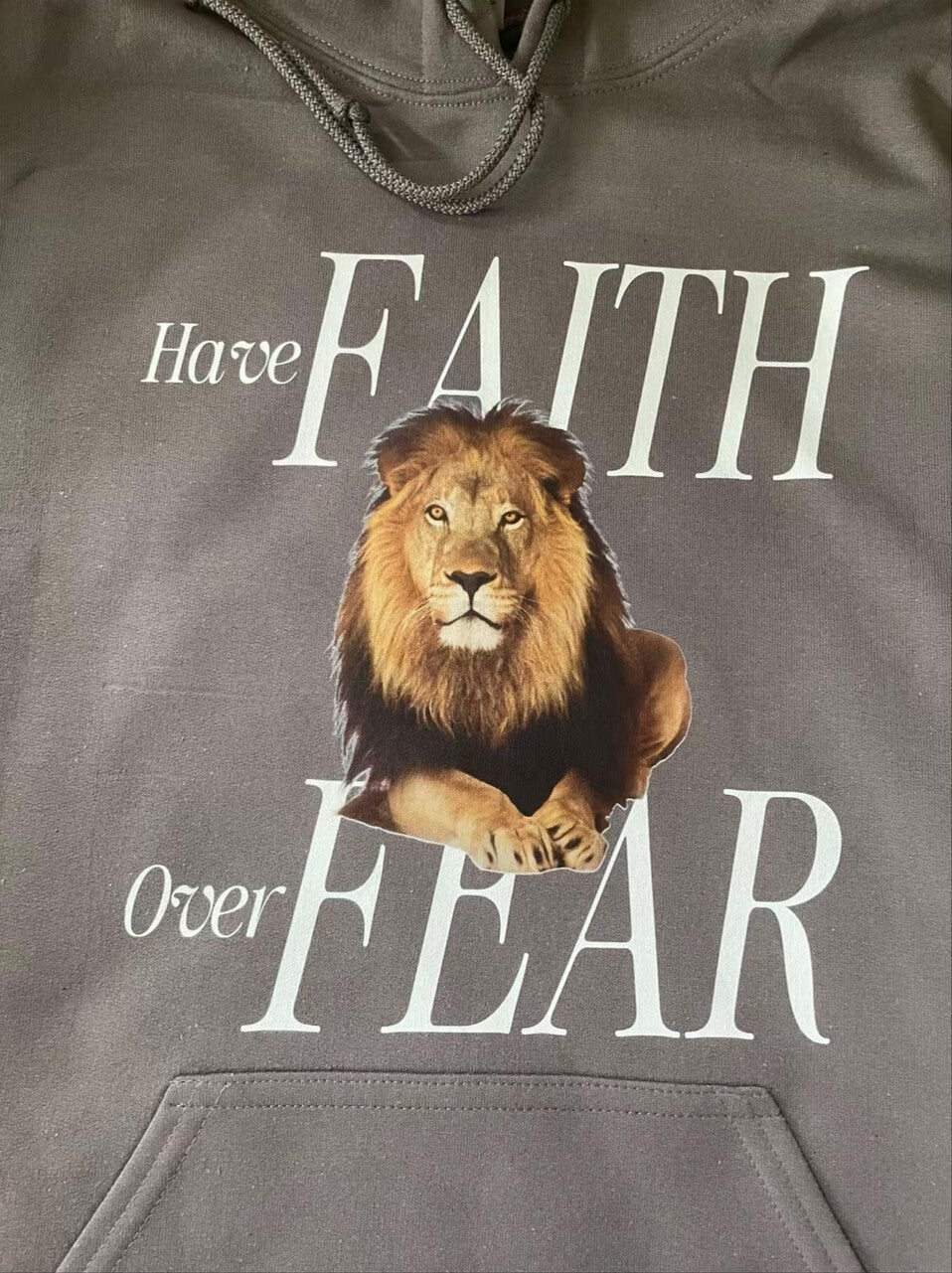 Faith over fear
