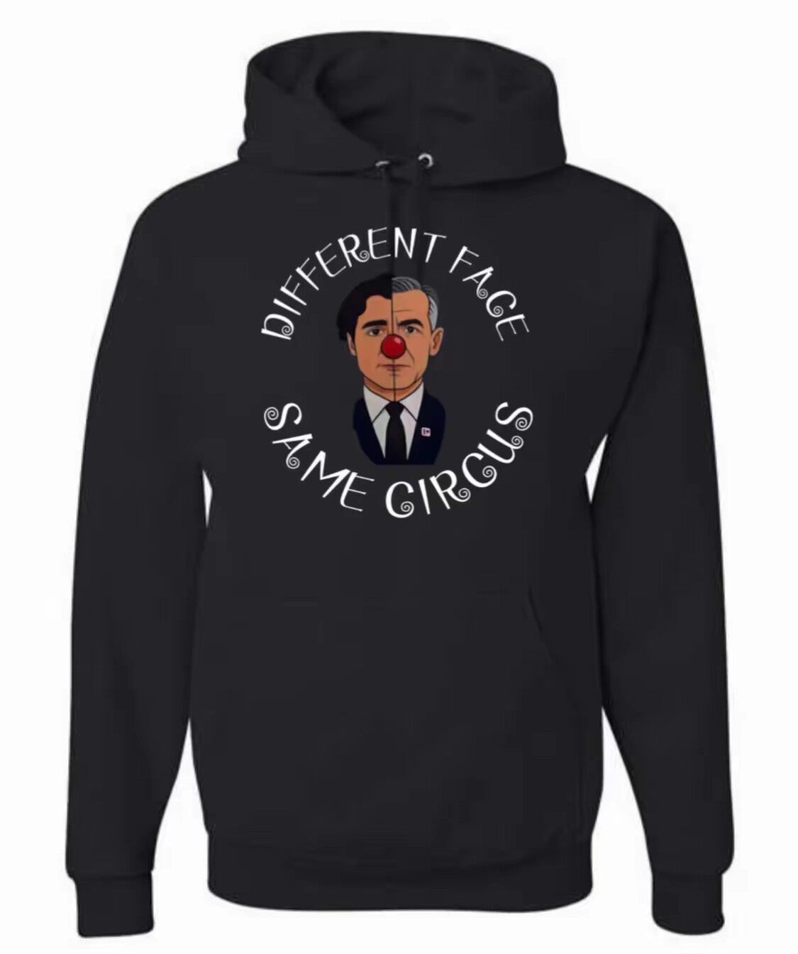 Different face, same circus