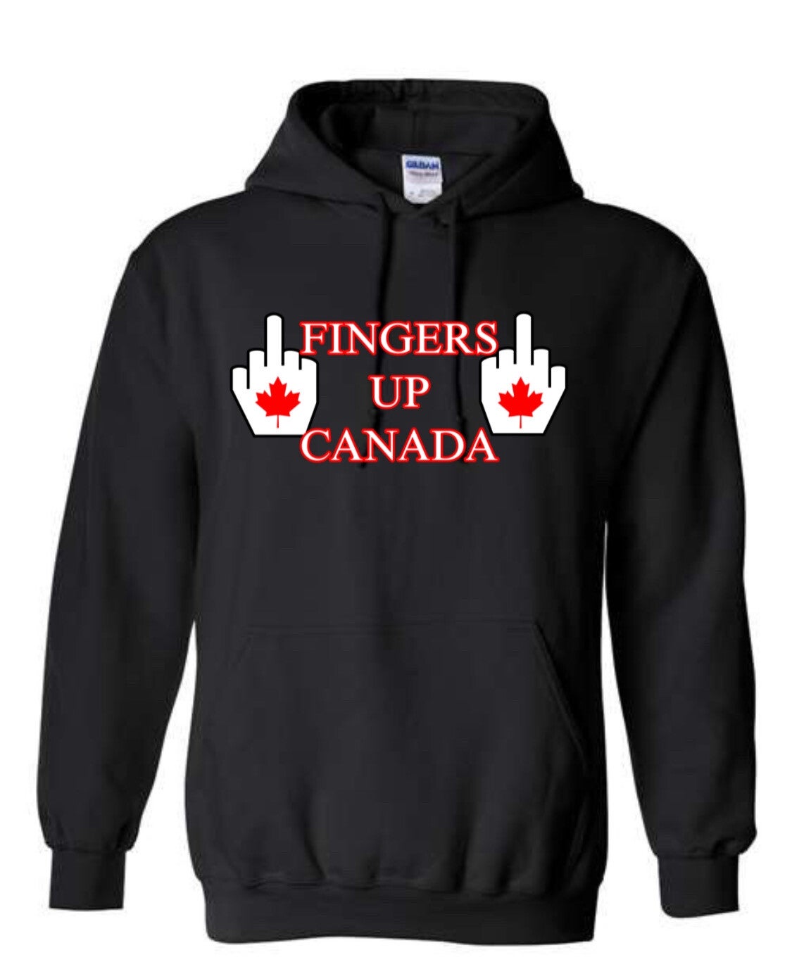 Fingers up Canada