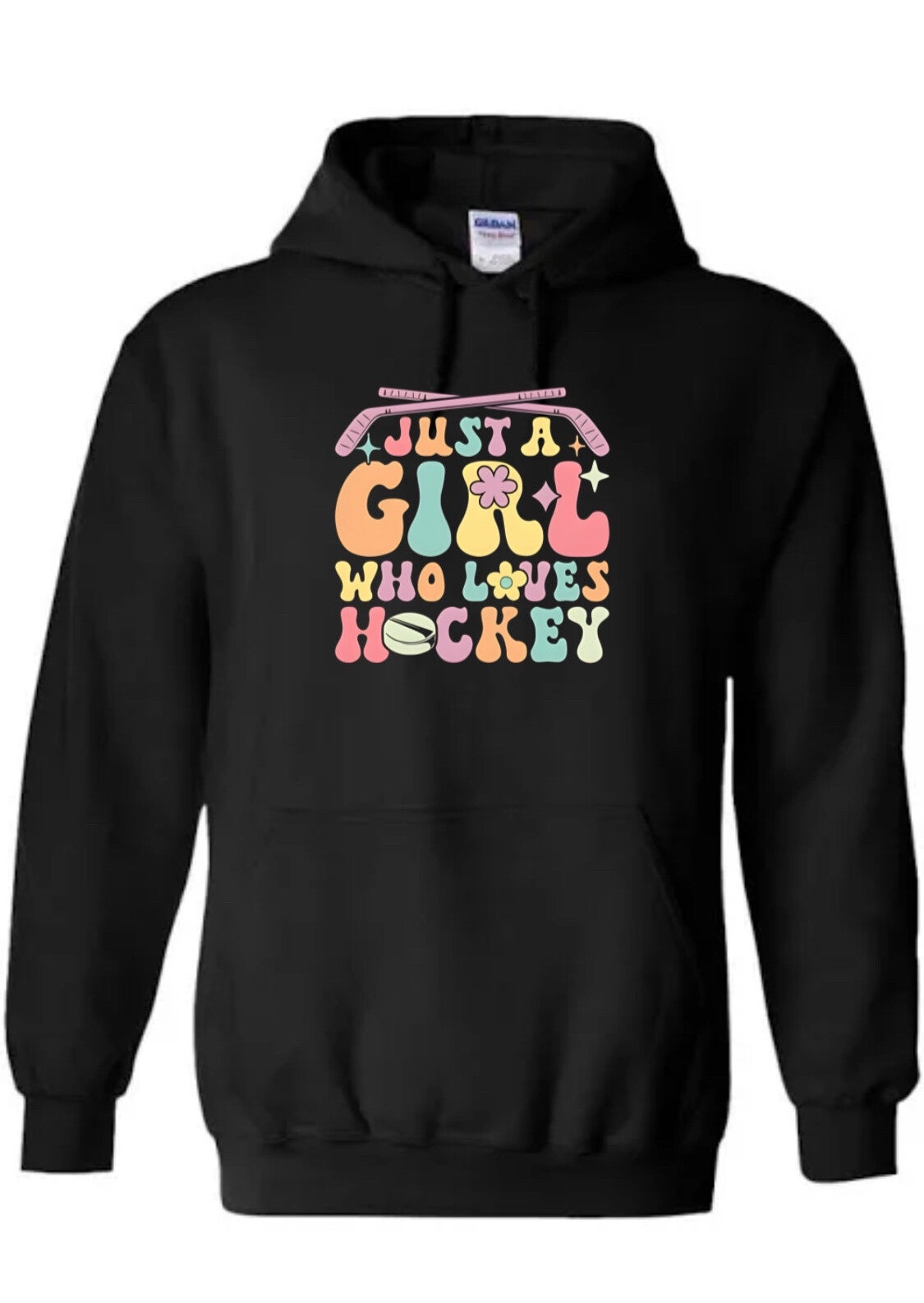 Just a girl who loves hockey -youth and adult
