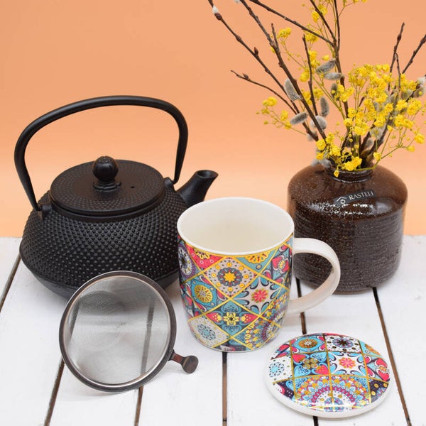 Theemok set Oriental