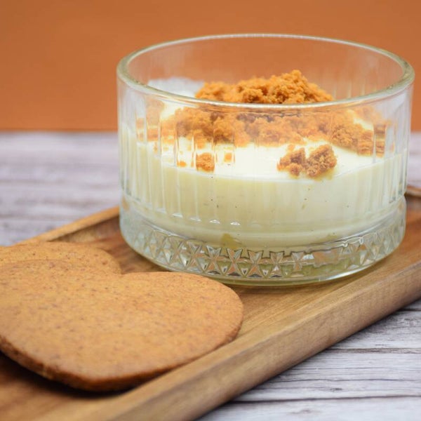 Vanillepudding met speculoos, 8 stuks