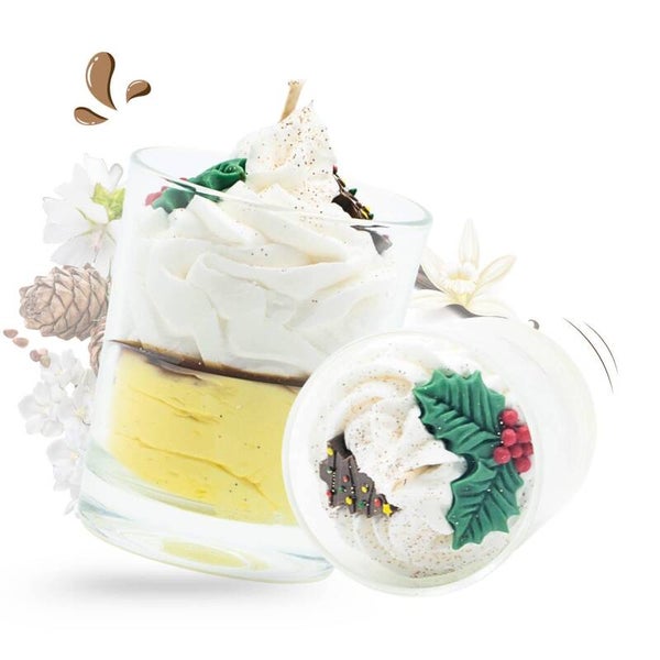 Gourmet-Duftkerze Weihnachtsbaumstamm