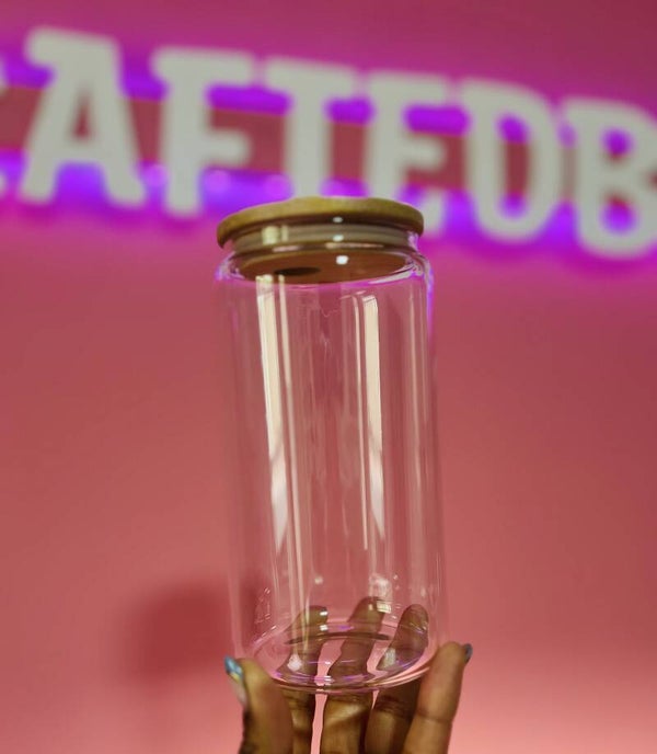 16 oz Glass Cup