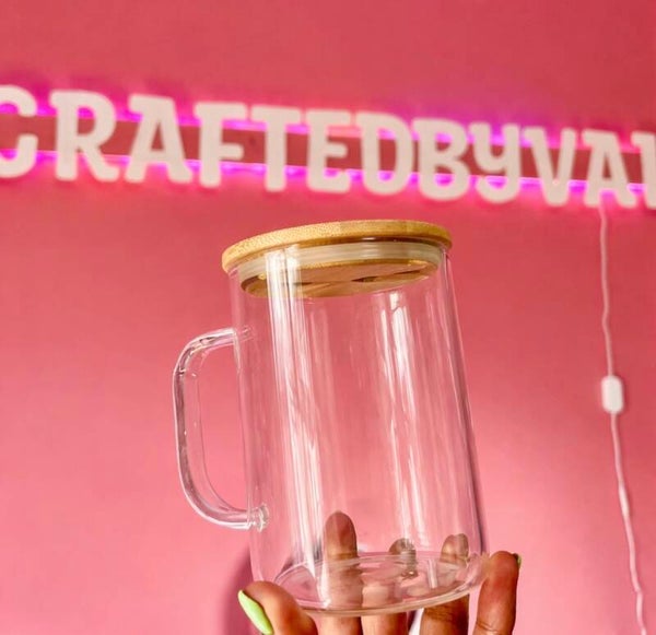 15 oz Glass Mugs