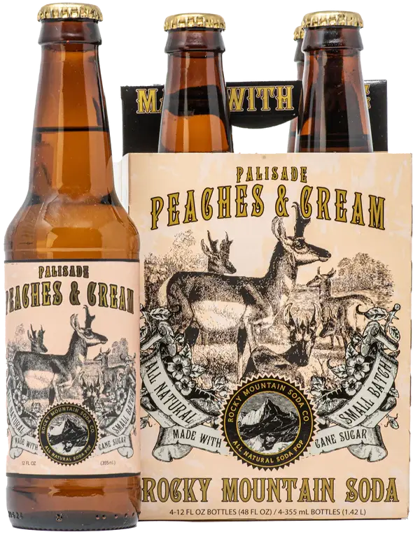 Peaches & Cream Soda Shake