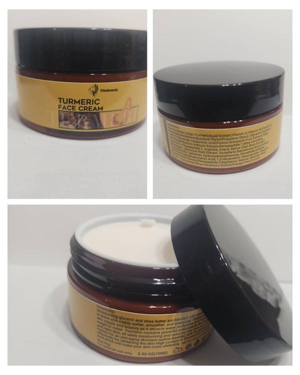 Don't give up organic handmade Turmeric face cream