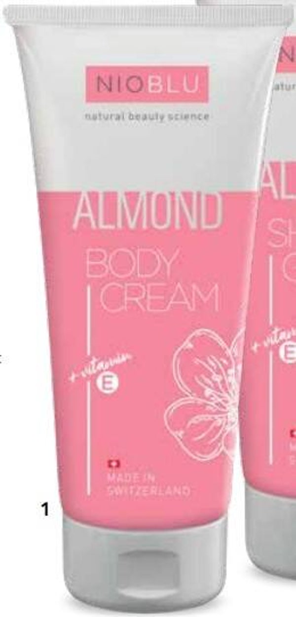 NioBlu Almond Body Cream (200 ml)
