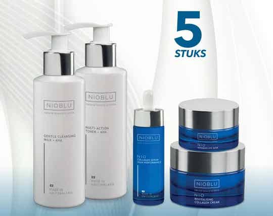 NioBlu Anti Aging Basic Plus Set (5 producten)